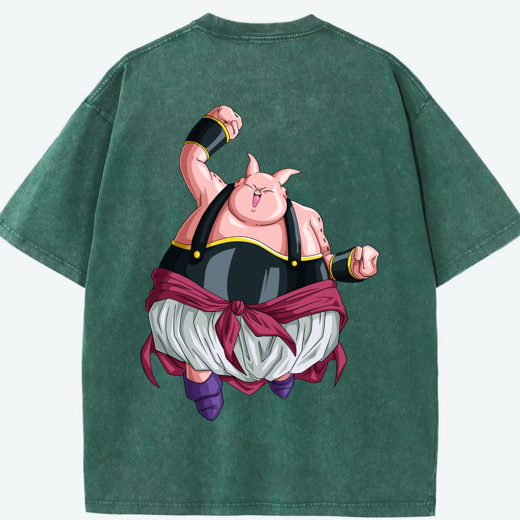 （画像用） ドラゴンボール DRAGON BALL 綿100% ヴィンテージ風 半袖Tシャツ（背面プリント）